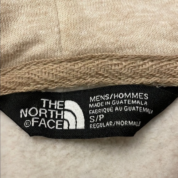 The North Face Men's Cream Hoodie - Picture 4 of 4